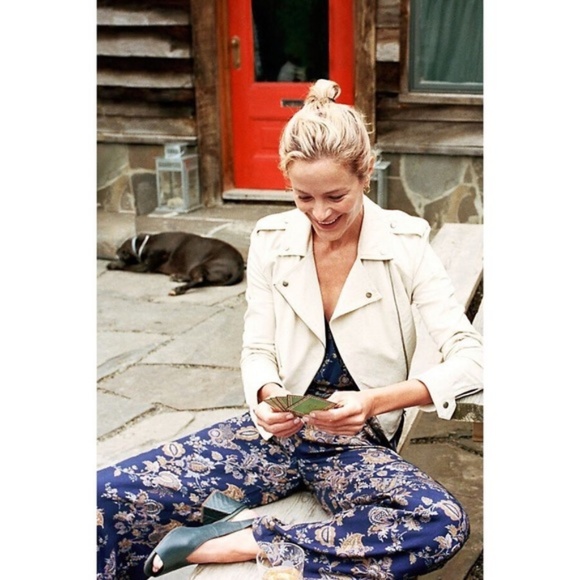 NEW Anthropologie PAISLEY JUMPSUIT XSP PXS petite size - Picture 5 of 8